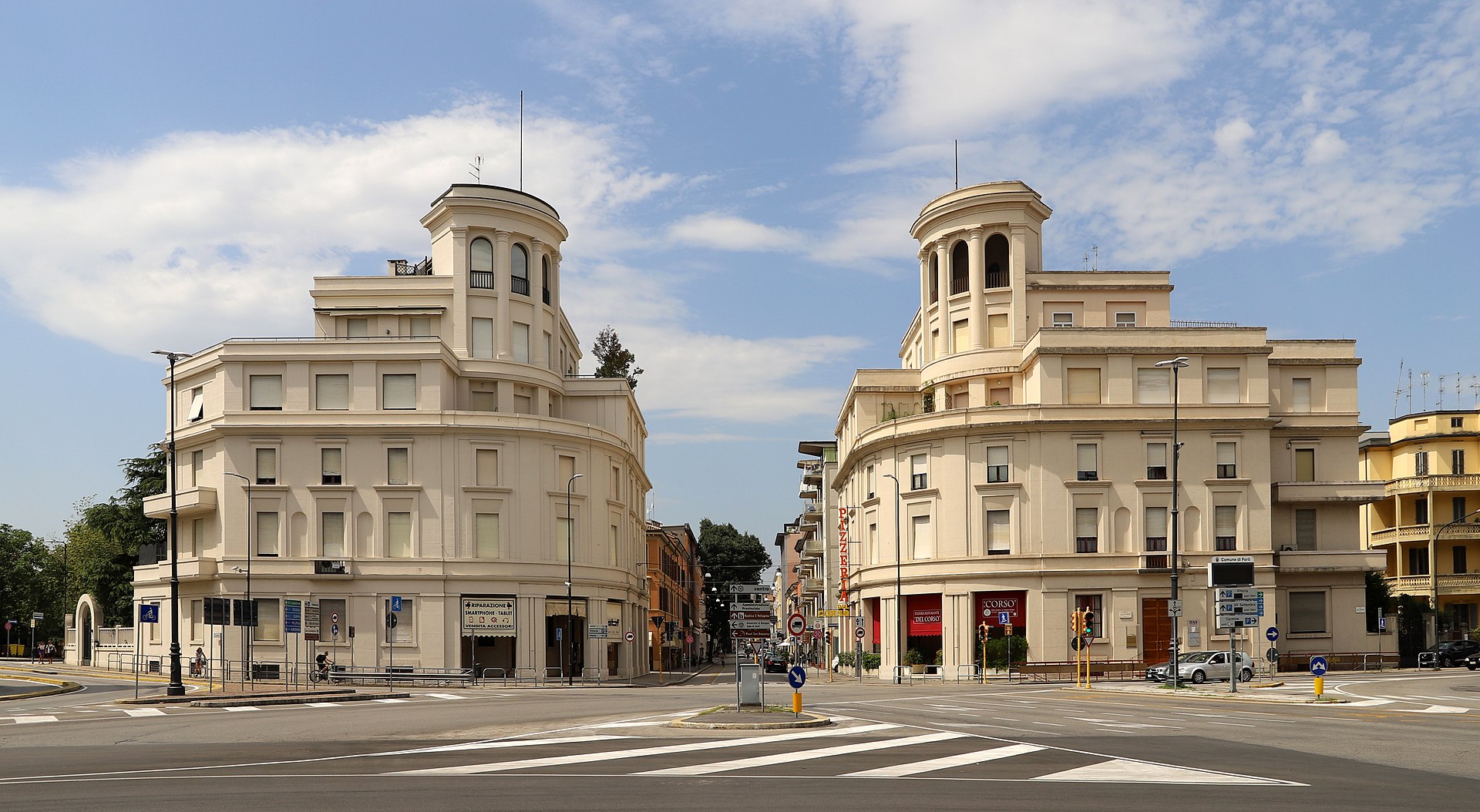 Palazzine gemelle - Forlì - Forlì , Cesena - Arch. Cesare bazzani - 1933