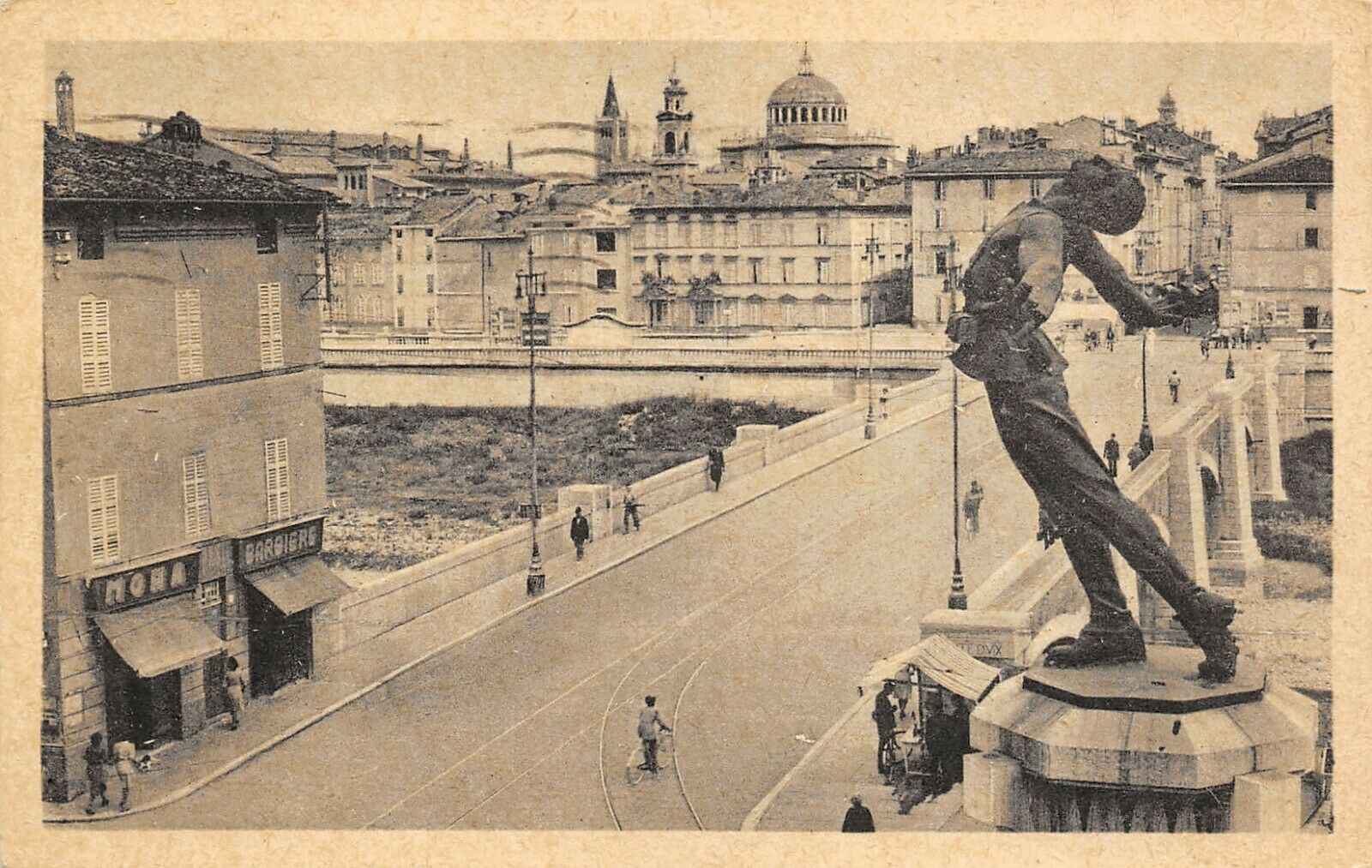 Emilia Romagna ) Ponte Dux , Monumento a Filippo Corridoni - Parma - 1934 - 1925