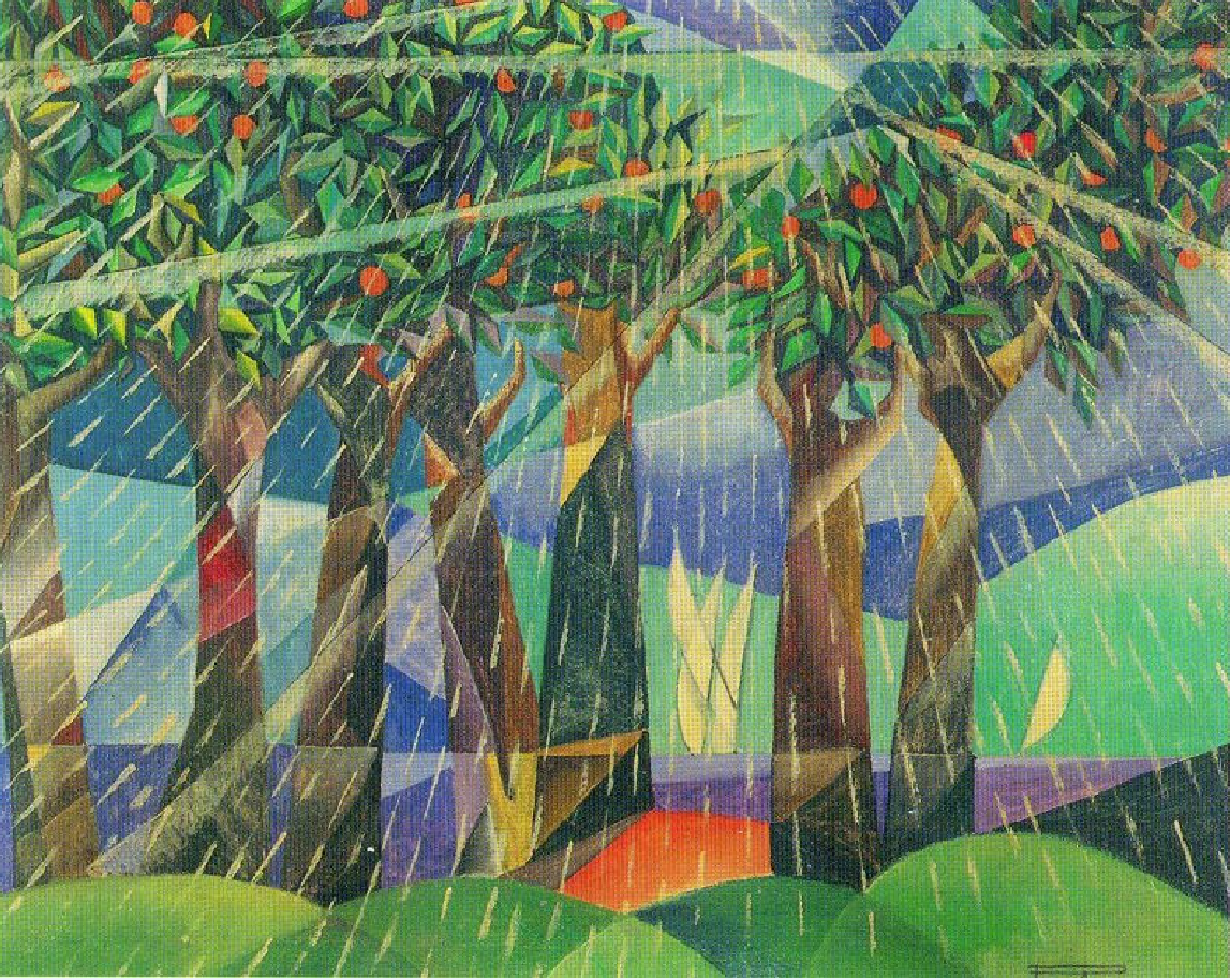 Aranceto sotto la pioggia -Â Pippo RizzoÂ - 1926