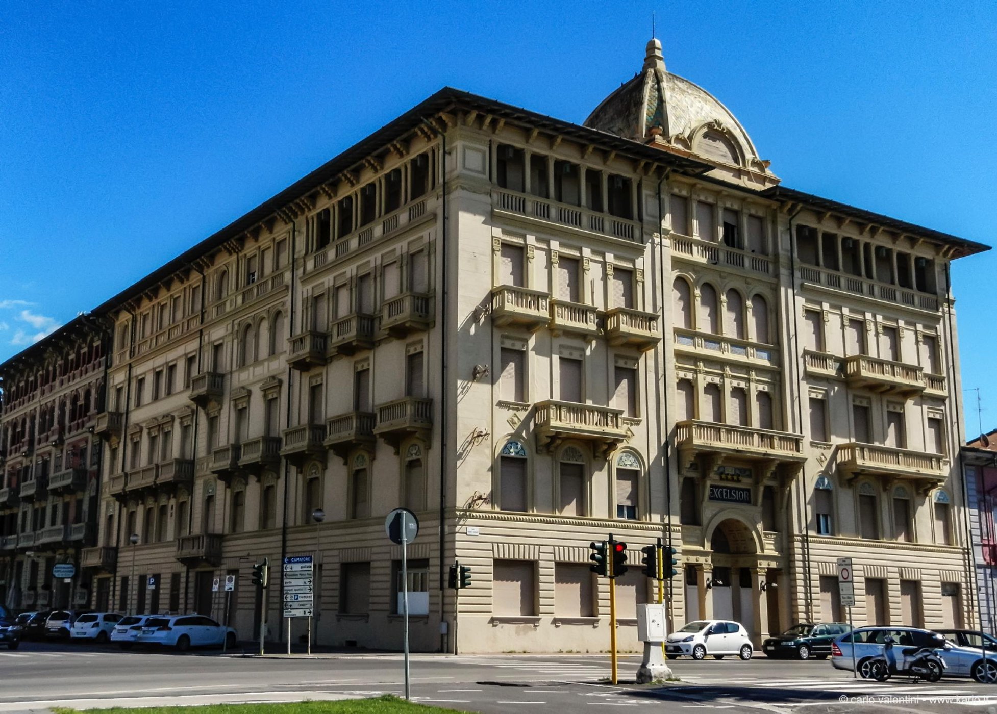 Hotel Excelsior - Viareggio , Lucca - Arch. Alfredo Belluomini - 1925