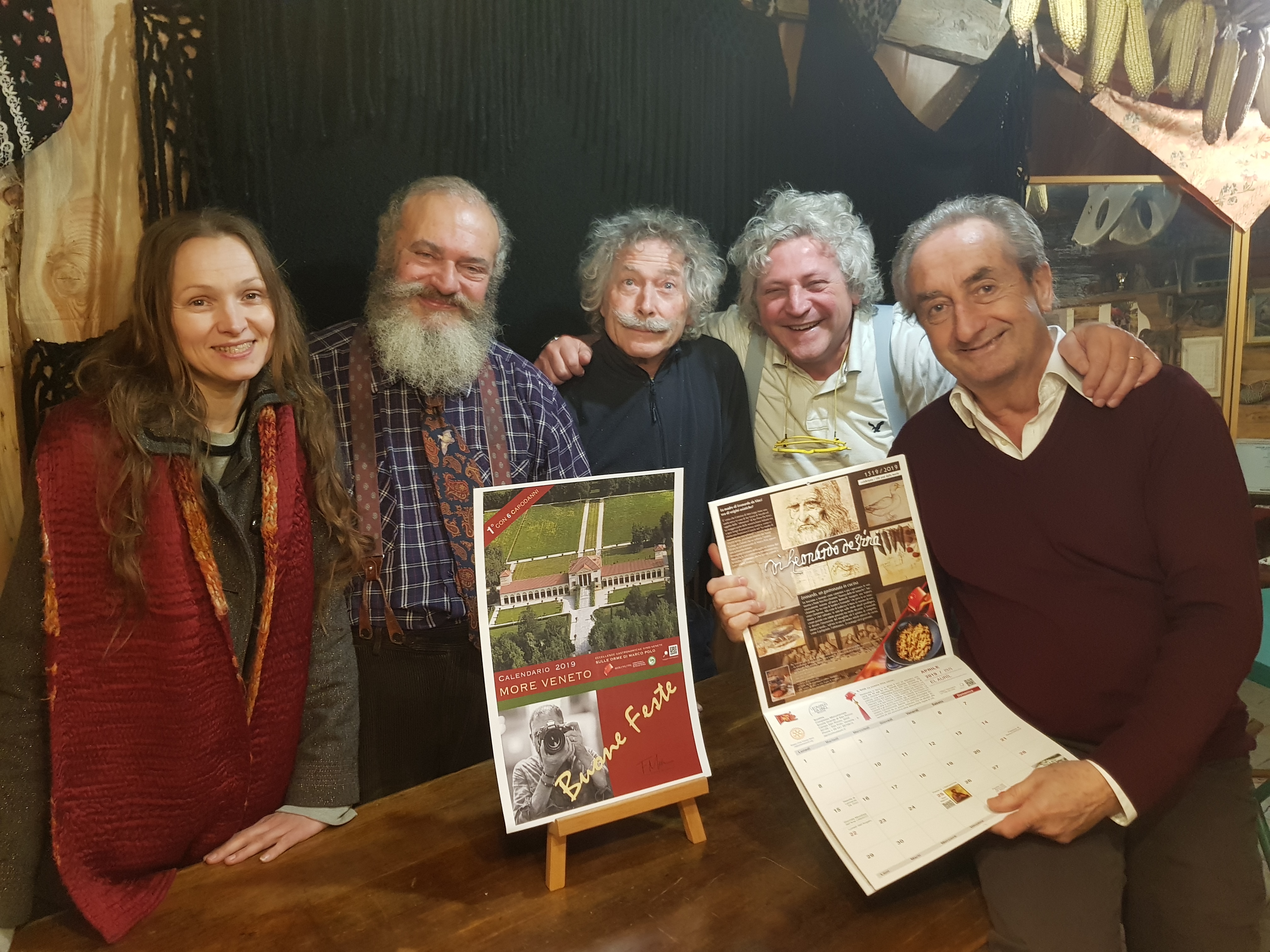 TEAM DEL CALENDARIO 2019 MORE VENETO