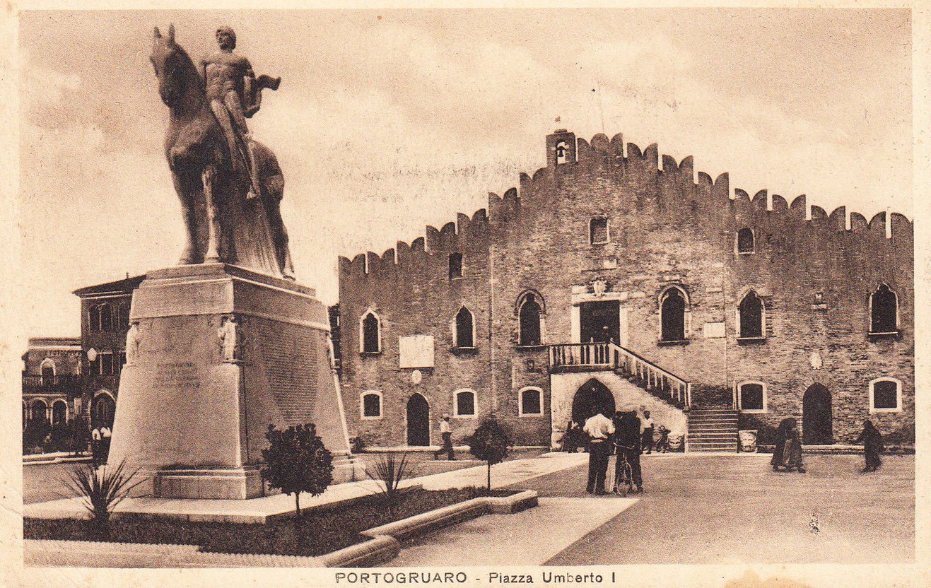Veneto ) Monumento ai Caduti - Portogruaro , Venezia - 1928