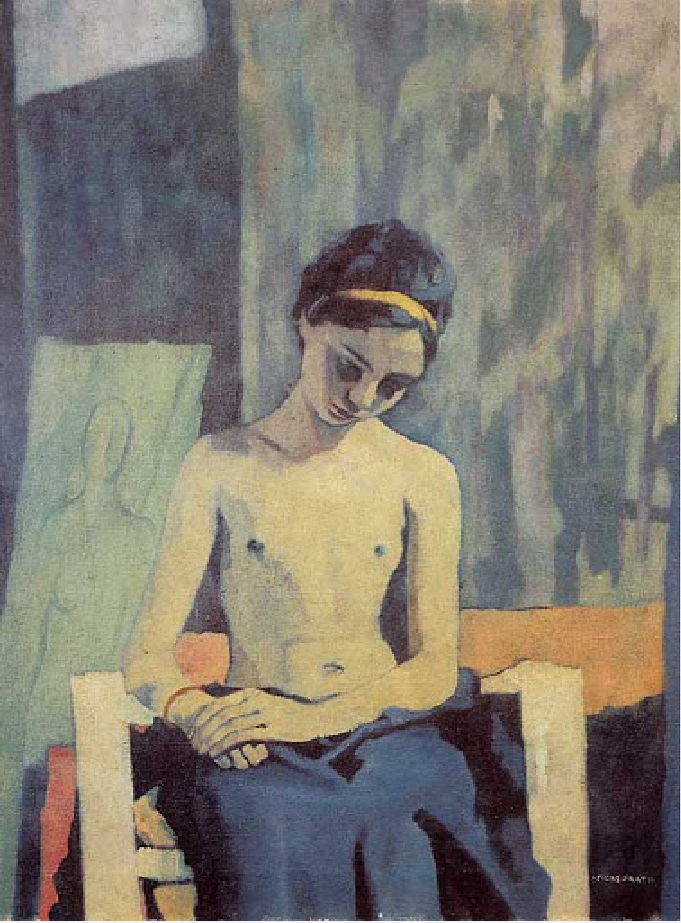 Ragazza a Pavarolo (o Bambina, o Clelia) Felice Casorati - 1937