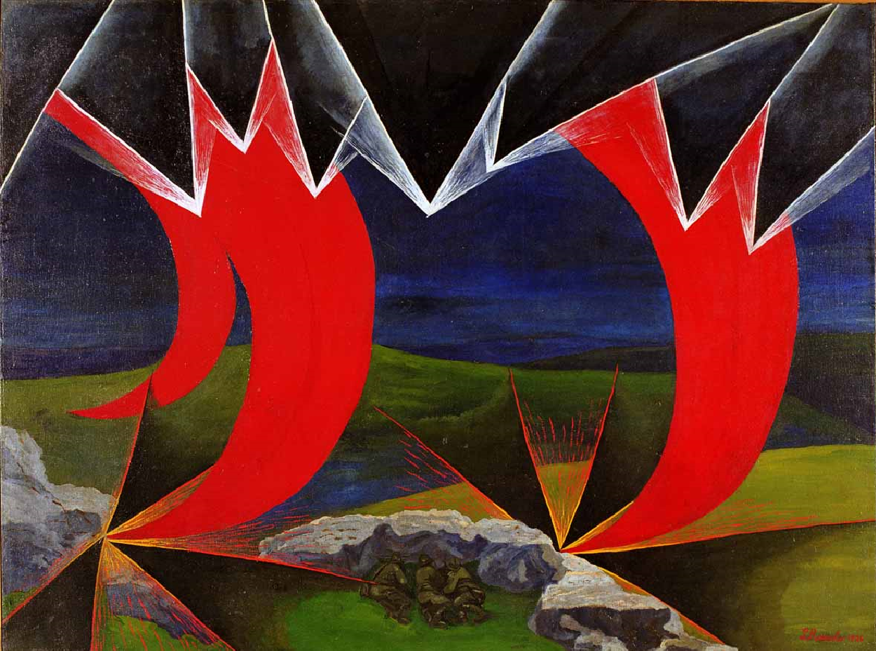 Impressioni di un bombardamento - Luigi Russolo - 1926
