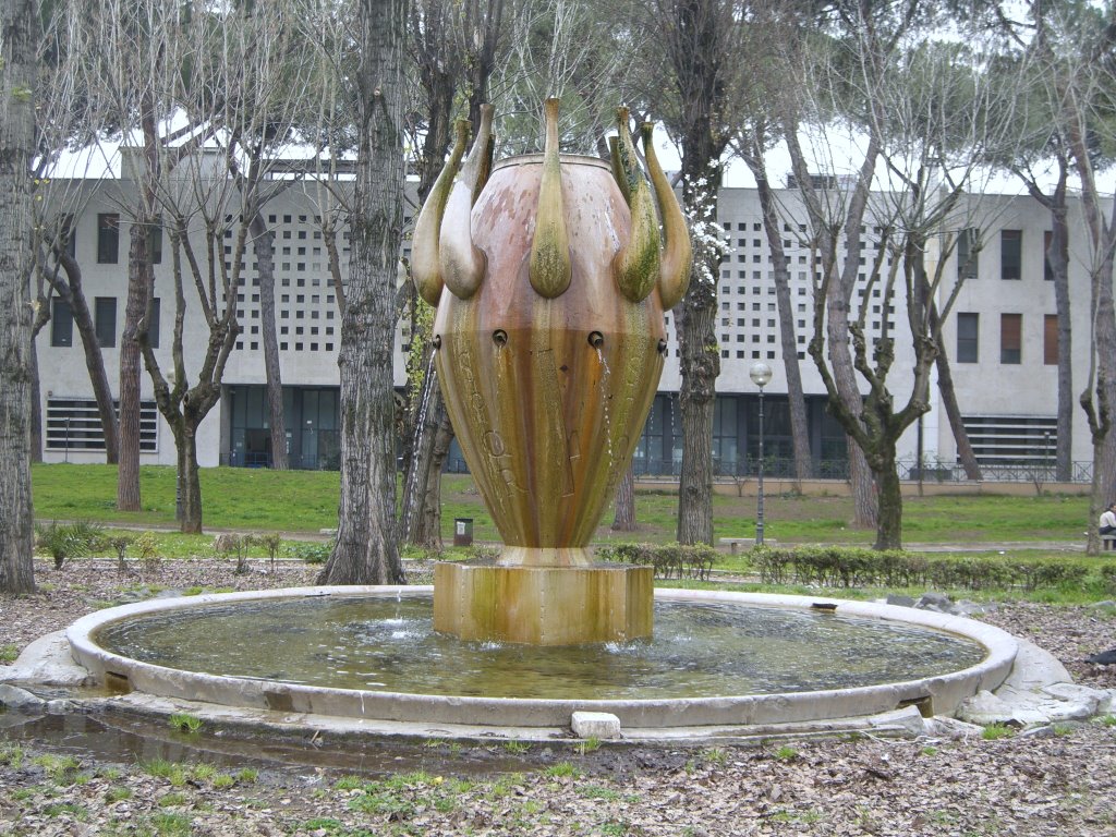 Fontana dell'Anfora Parco Cestio - Roma